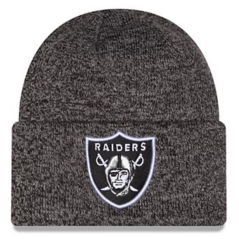 Youth New Era Black Las Vegas Raiders Marled Cuffed Knit Hat