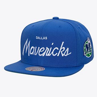 Men's Mitchell & Ness Blue Dallas Mavericks Head Coach Snapback Hat