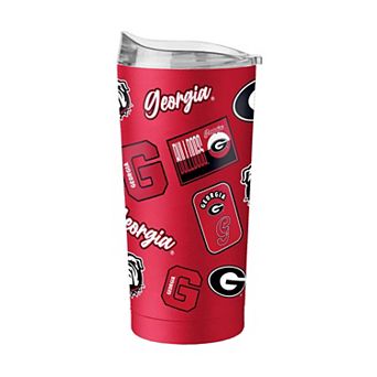 Logo Brands Georgia Bulldogs 20oz. Dreamweave Powder Coat Tumbler