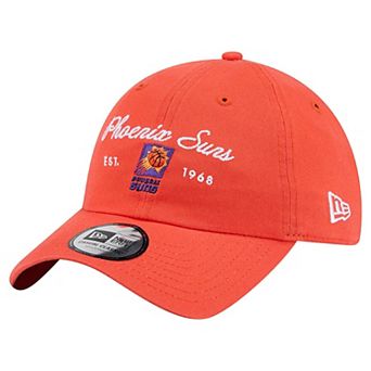 Women's New Era Orange Phoenix Suns Script Casual Classic Adjustable Hat