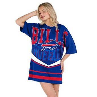Women's Concepts Sport Royal Buffalo Bills Mosaic Knit Nightdress