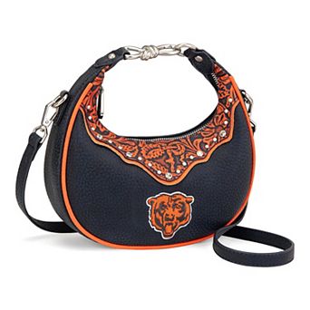 Women's Montana West Chicago Bears Crescent Shoulder Bag