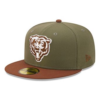 Men's New Era Olive/Brown Chicago Bears Color Pack 59FIFTY Fitted Hat