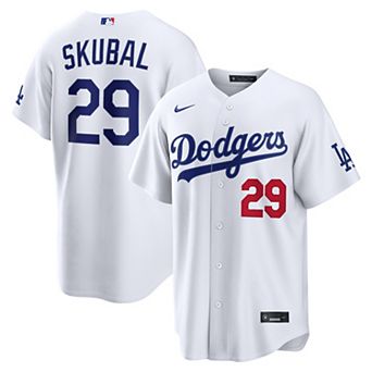 Men's Nike Tarik Skubal White Los Angeles Dodgers Home Stadium Jersey