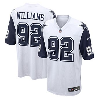 Men's Nike Quinnen Williams White Dallas Cowboys Game Jersey