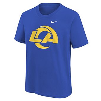 Youth Nike Royal Los Angeles Rams Logo T-Shirt