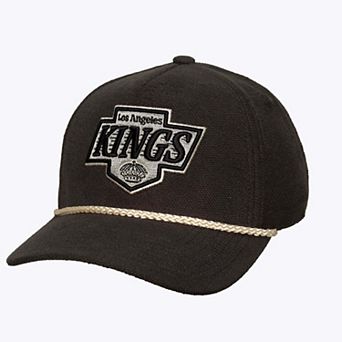 Men's Mitchell & Ness Charcoal Los Angeles Kings Heritage Hues Pro Crown Snapback Hat