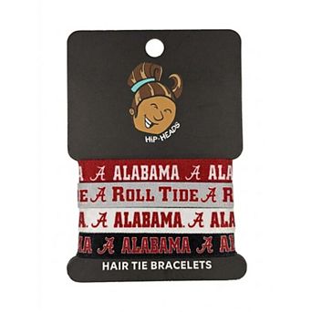 Hip Heads Alabama Crimson Tide Four-Pack of Hair Tie Bracelets