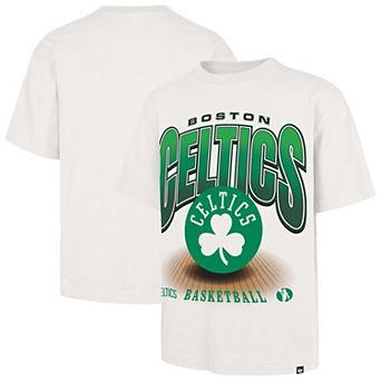 Men's '47 Cream Boston Celtics Team Flex Foundation T-Shirt