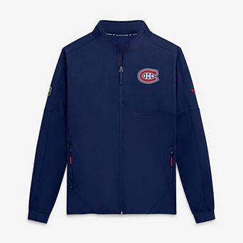 Men's Fanatics Navy Montreal Canadiens Authentic Pro Rink Fleece Full-Zip Jacket