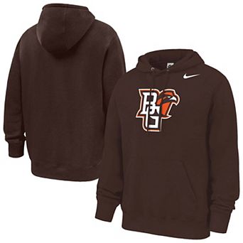 Men's Nike Brown Bowling Green St. Falcons Club Fleece Hoodie