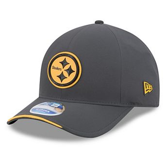 Men's New Era Charcoal Pittsburgh Steelers 2026 Sideline Cold Weather 9FORTY M-Crown Adjustable Hat