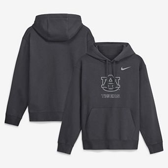 Men's Nike Anthracite Auburn Tigers Club Fleece Hoodie