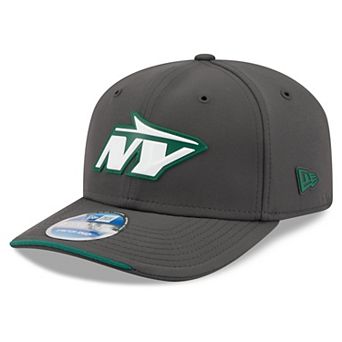 Men's New Era Charcoal New York Jets 2026 Sideline Cold Weather 9SEVENTY Adjustable Hat