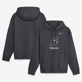 Men's Nike Anthracite USC Trojans Club Fleece Hoodie