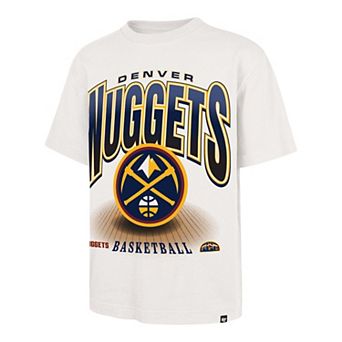 Men's '47 Cream Denver Nuggets Team Flex Foundation T-Shirt