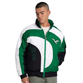 Men's Pro Player White Philadelphia Eagles Wave Full-Zip Jacket