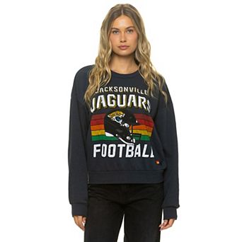 Unisex Aviator Nation Charcoal Jacksonville Jaguars Relaxed Tri-Blend Sweatshirt