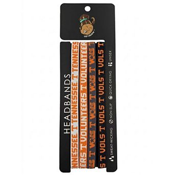 Hip Heads Tennessee Volunteers Four-Pack of Thin Headbands