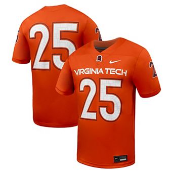 Men's Nike Orange Virginia Tech Hokies Replica Football Jersey
