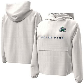 Women's Under Armour Stone Notre Dame Fighting Irish Fleece Quilted Hoodie