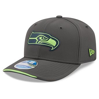 Men's New Era Charcoal Seattle Seahawks 2026 Sideline Cold Weather 9SEVENTY Adjustable Hat