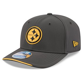 Men's New Era Charcoal Pittsburgh Steelers 2026 Sideline Cold Weather 9SEVENTY Adjustable Hat
