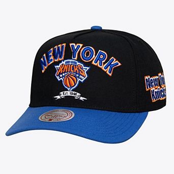 Men's Mitchell & Ness Black New York Knicks True Legacy Pro Snapback Hat
