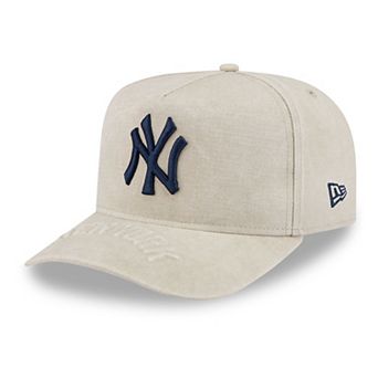 Men's New Era Tan New York Yankees Neutral 9FIFTY A-Frame Snapback Hat