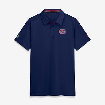 Men's Fanatics Navy Montreal Canadiens Authentic Pro Rink Polo