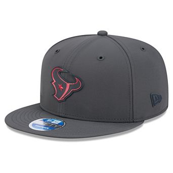 Men's New Era Charcoal Houston Texans 2026 Sideline Cold Weather 9FIFTY Snapback Hat