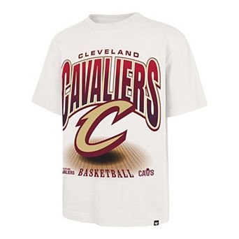 Men's '47 Cream Cleveland Cavaliers Team Flex Foundation T-Shirt