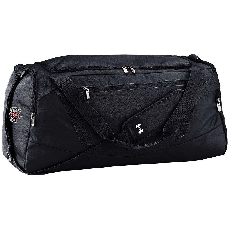 Under Armour Black Wisconsin Badgers Undeniable Duffle