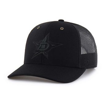 Men's '47 x Carhartt Black Dallas Stars Black Trucker Adjustable Hat