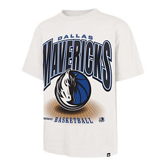 Men's '47 Cream Dallas Mavericks Team Flex Foundation T-Shirt