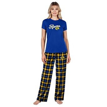 Women's Concepts Sport Royal Los Angeles Rams Highland Sleep Set