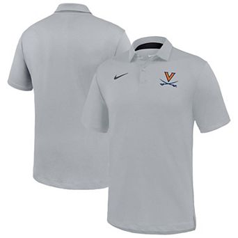 Men's Nike Gray Virginia Cavaliers Dri-FIT Tour Polo