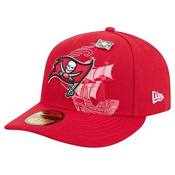 Men's New Era Red Tampa Bay Buccaneers City Pin 59FIFTY Fitted Hat