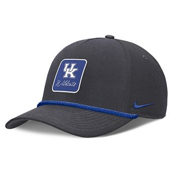 Unisex Nike Anthracite Kentucky Wildcats Script Rope Rise Adjustable Hat