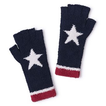 Unisex Barefoot Dreams Navy Team USA Stars And Stripes Gloves