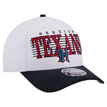 Men's New Era White/Black Houston Texans Loyal 9FORTY M-Crown Adjustable Hat