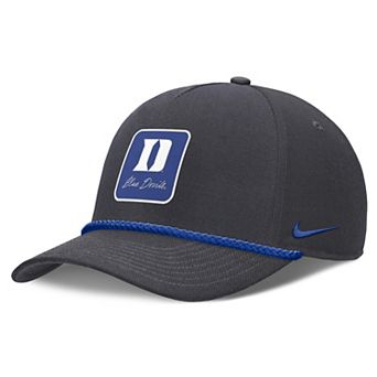 Unisex Nike Anthracite Duke Blue Devils Script Rope Rise Adjustable Hat