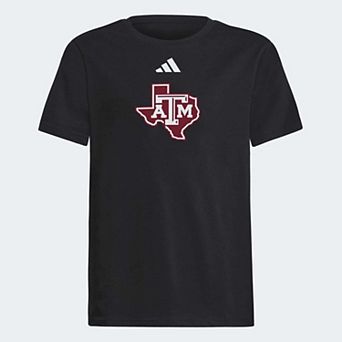 Youth adidas Black Texas A&M Aggies Fresh T-Shirt