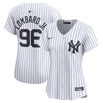 Women's Nike George Lombard Jr. White New York Yankees Home Limited Jersey
