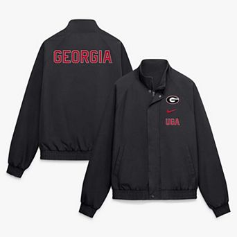 Men's Nike Black Georgia Bulldogs Primetime Club Twill Jacket