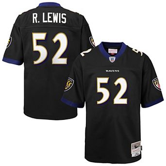 Youth Mitchell & Ness Ray Lewis Black Baltimore Ravens 2004 Legacy Player Jersey