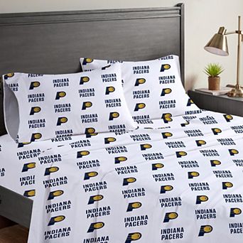 Pegasus Indiana Pacers Four-Piece Queen Sheet Set