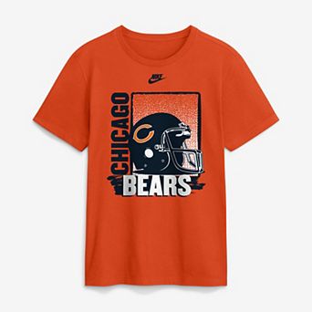Men's Nike Orange Chicago Bears Vintage Power Game Club T-Shirt