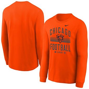 Youth Nike Orange Chicago Bears Essential Long Sleeve T-Shirt