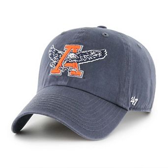 Men's '47 Navy Auburn Tigers Vault Clean Up Adjustable Hat